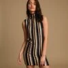RVCA Dress Inbound Mock Neck In Multi Sweater 2 RVCA Dress Inbound Mock Neck In Multi Sweater -Roxy Cloth Store HS1573171594