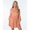 Rip Curl Sunrise In Peach Dress -Roxy Cloth Store HS1582662586