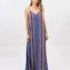Rip Curl Golden Days Stripe Maxi In Blue Dress -Roxy Cloth Store HS1600727689