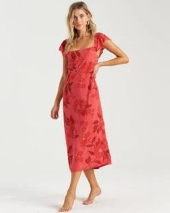Billabong Making Waves In Guava (Gva) Dress