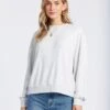Billabong Stayin In Fleece In Ice Heather (Ich) Sweatshirt -Roxy Cloth Store HS1605213802