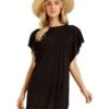 Billabong Out For Waves Cover Up In Black Dress -Roxy Cloth Store HS1612210015