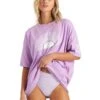 Billabong Into The Sunset In Lilac Shirt
