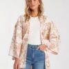 Billabong Save Sweet Summer Kimono In Sandcastle (Sac) Shirt 2 Billabong Save Sweet Summer Kimono In Sandcastle (Sac) Shirt -Roxy Cloth Store HS1612218417
