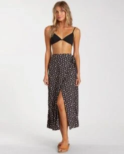 Billabong Ocean Air In Black Skirt