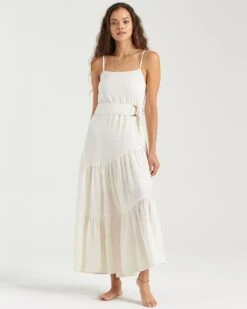 Billabong Island Spirit Maxi In White Dress
