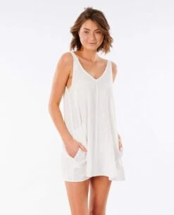 Rip Curl Classic Surf Cover Up In Bone (Bo Dress