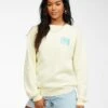 Billabong Tropic Shore In Yellow Sweatshirt 1 Billabong Tropic Shore In Yellow Sweatshirt -Roxy Cloth Store HS1617395352