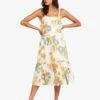 Roxy Think Of Me Midi In White Dress -Roxy Cloth Store HS1617919342