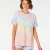 Rip Curl Wipeout Oversize Tee Shirt In Multico -Roxy Cloth Store HS1618444531