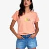 Roxy Perfect Escape Oversized In Coral Shirt 2 Roxy Perfect Escape Oversized In Coral Shirt -Roxy Cloth Store HS1618862075