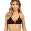 Cosita Buena Wavey Triangle Bikini Top (black) -Roxy Cloth Store Z688202205449
