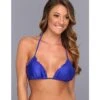 Cosita Buena Wavey Triangle Bikini Top (electric Blue) -Roxy Cloth Store Z688202416647