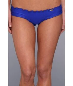 Cosita Buena Wavey Brazilian Ruched Bottom (electric Blue)